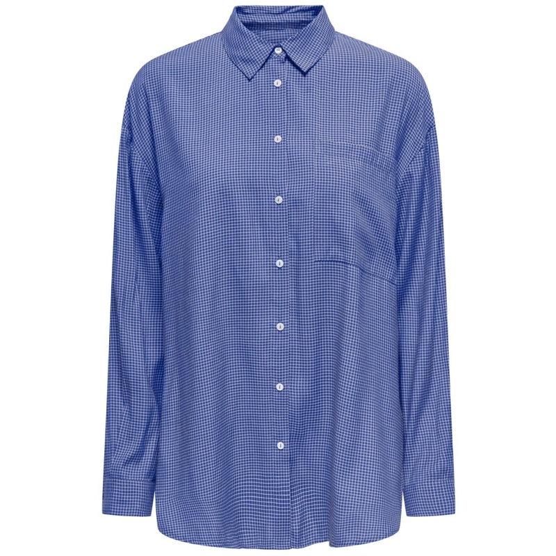 ONLY ONLY dam skjorta ONLMAGGIE Shirt Amparo Blue WHITE