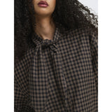 ONLY ONLY dam skjorta ONLMAYLIN Shirt Black HARVEST CHECK