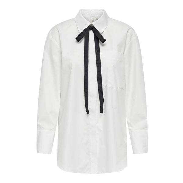 ONLY ONLY dam skjorta ONLMOCO Shirt Bright White