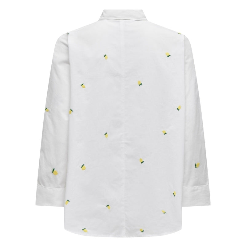 ONLY ONLY dam skjorta ONLNEW Restudsalg Bright White Lemon
