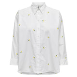ONLY ONLY dam skjorta ONLNEW Restudsalg Bright White Lemon
