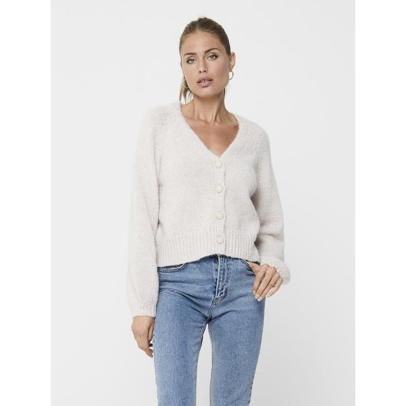 ONLY ONLY dam stickad ONLLALYSSA Cardigan Pumice Stone