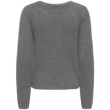 ONLY ONLY dam stickad ONLMAGGIE Knit Medium grey melange