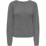 ONLY ONLY dam stickad ONLMAGGIE Knit Medium grey melange