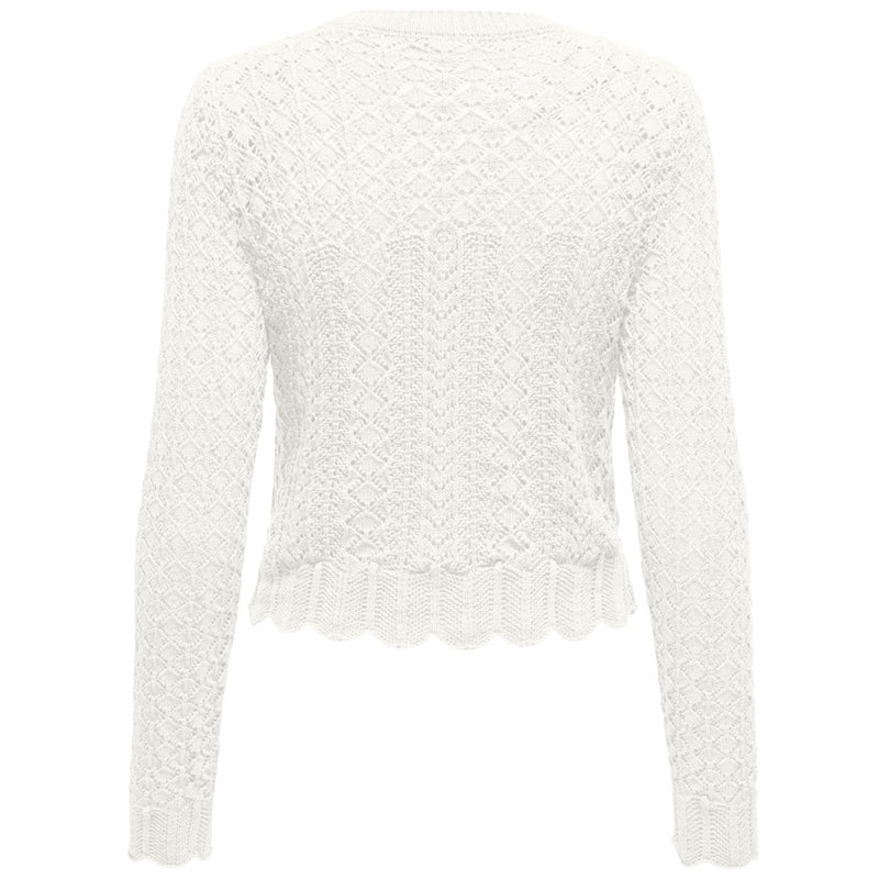 ONLY ONLY dam stickad ONLSAGA Cardigan Cloud Dancer