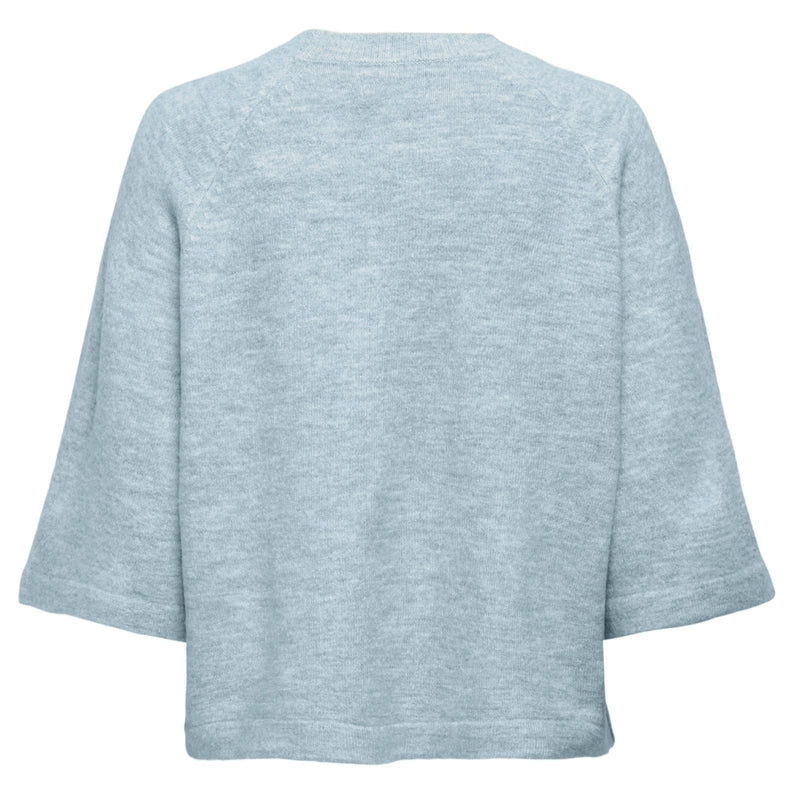 ONLY ONLY dam stickad ONLSIMONI Knit Cashmere Blue MELANGE