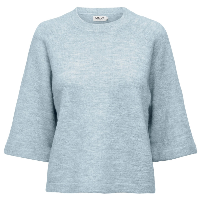 ONLY ONLY dam stickad ONLSIMONI Knit Cashmere Blue MELANGE