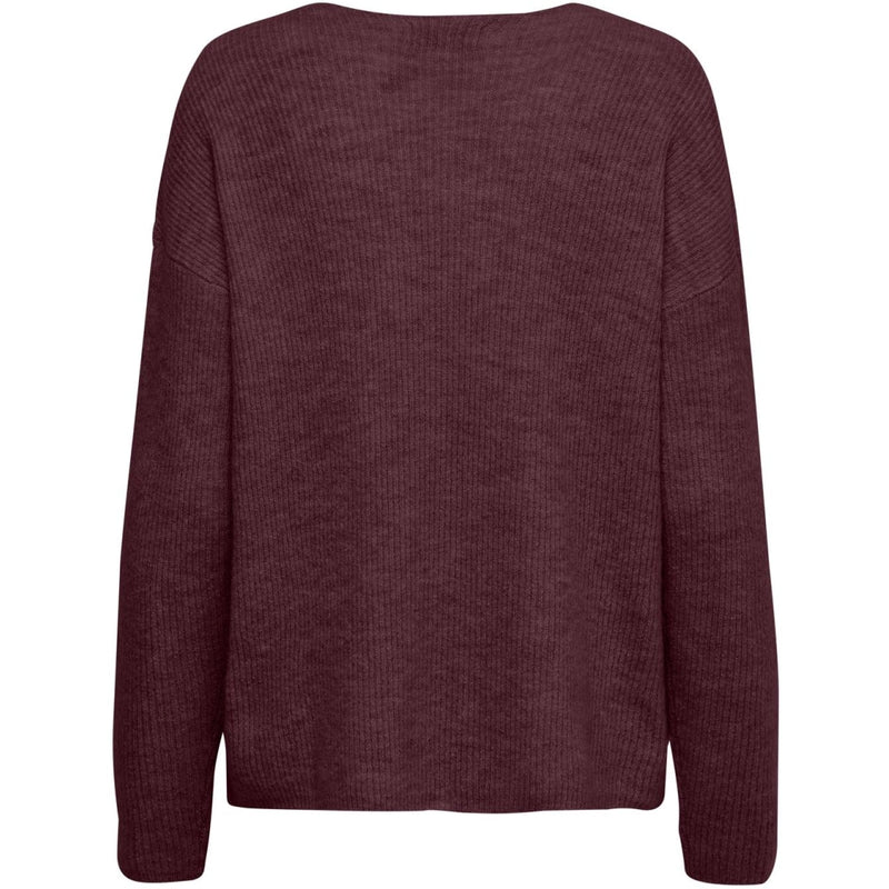 ONLY ONLY dam stickad tröja ONLCAMILLA Knit PORT ROYALE MELANGE