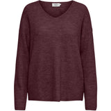 ONLY ONLY dam stickad tröja ONLCAMILLA Knit PORT ROYALE MELANGE