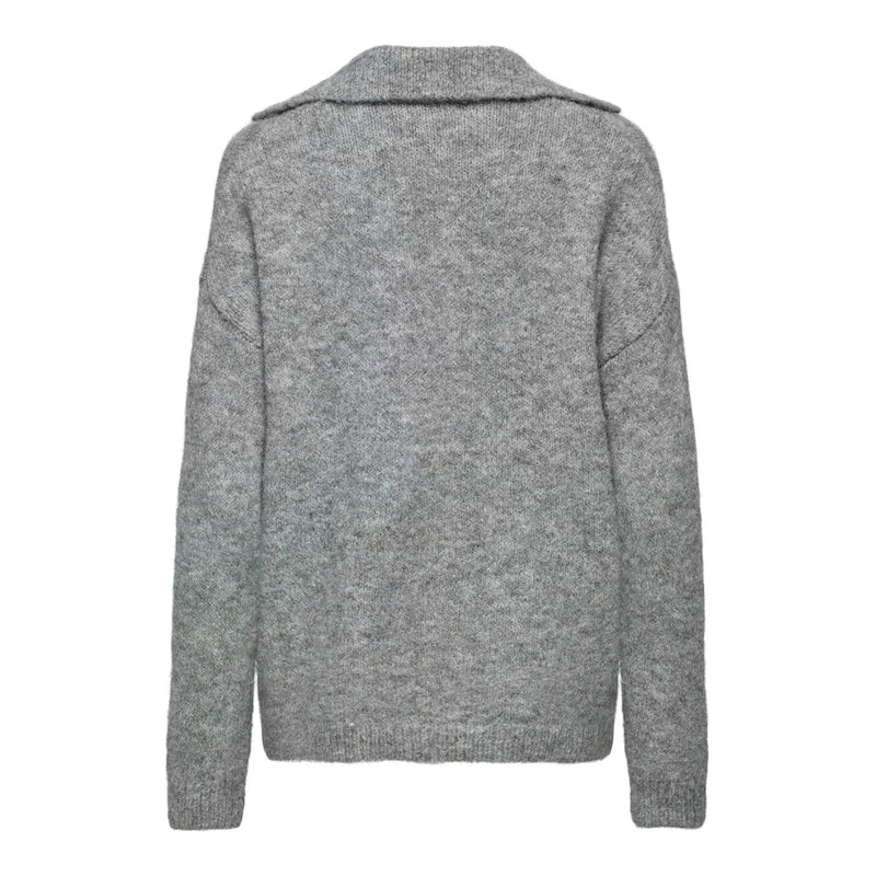 ONLY ONLY dam stickad tröja ONLMAGGIE Knit Light Grey Melange