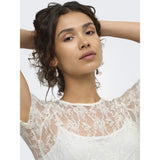 ONLY ONLY dam t-shirt ONLALBA T-shirt Cloud Dancer
