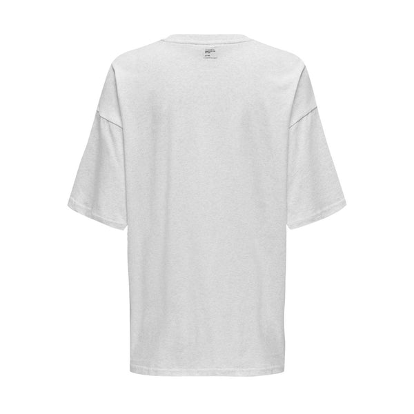 ONLY ONLY dam t-shirt ONLCASSIE T-shirt Light Grey Melange Social + labels brooklyn