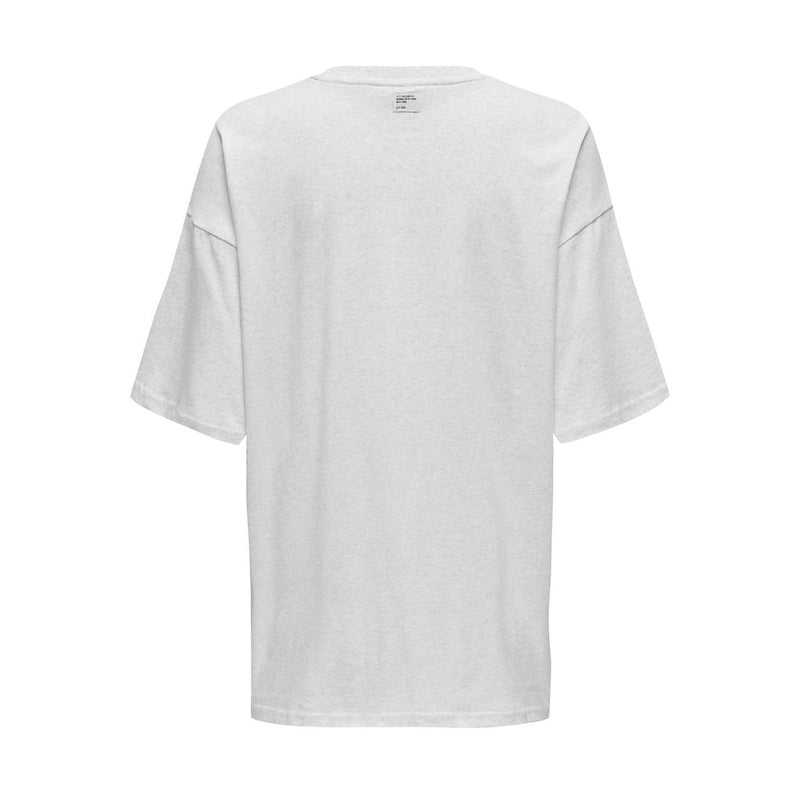 ONLY ONLY dam t-shirt ONLCASSIE T-shirt Light Grey Melange Social + labels brooklyn