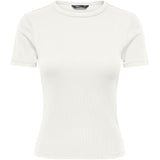 ONLY ONLY dam t-shirt ONLJUNE T-shirt Cloud Dancer