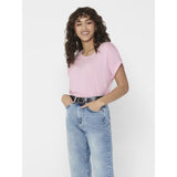 ONLY ONLY dam t-shirt ONLMOSTER Blouse Pink Lady
