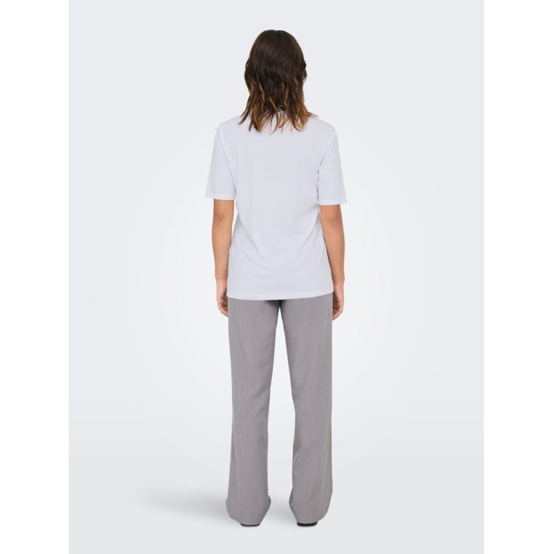ONLY ONLY dam t-shirt ONLNADINE T-shirt Bright White Game