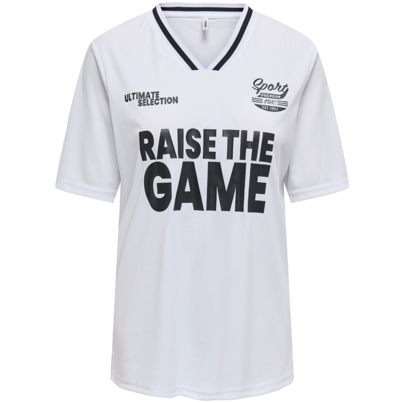 ONLY ONLY dam t-shirt ONLNADINE T-shirt Bright White Game