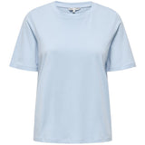 ONLY ONLY dam t-shirt ONLONLY T-shirt Cashmere Blue
