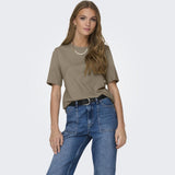 ONLY ONLY dam t-shirt ONLONLY T-shirt Walnut