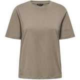 ONLY ONLY dam t-shirt ONLONLY T-shirt Walnut