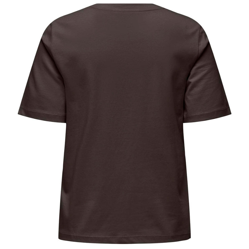 ONLY ONLY dam t-shirt ONLONLY T-shirt Chocolate Torte