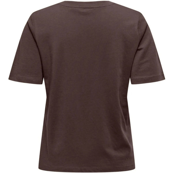 ONLY ONLY dam t-shirt ONLONLY T-shirt Seal Brown