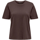 ONLY ONLY dam t-shirt ONLONLY T-shirt Seal Brown
