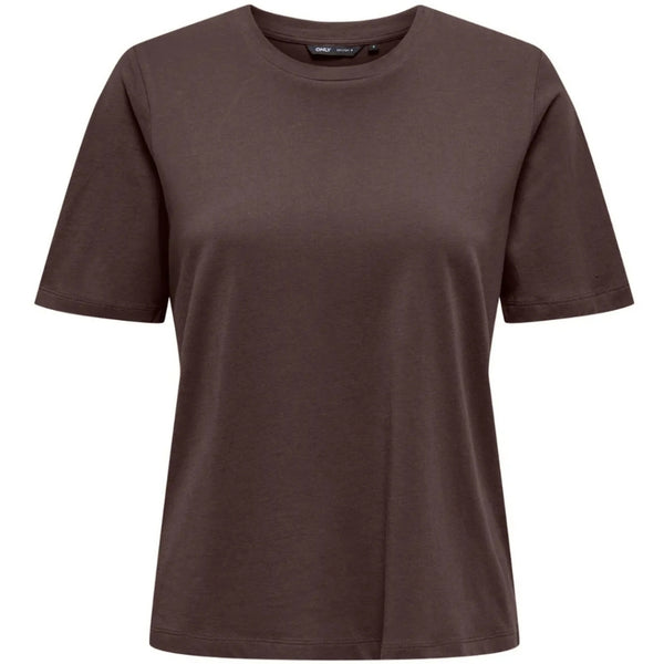 ONLY ONLY dam t-shirt ONLONLY T-shirt Seal Brown