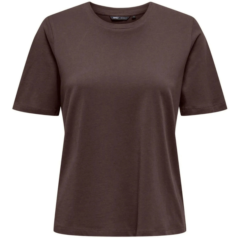 ONLY ONLY dam t-shirt ONLONLY T-shirt Seal Brown