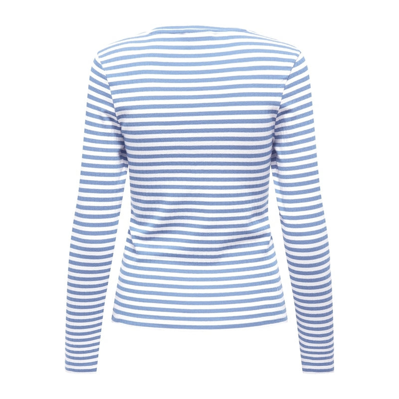 ONLY ONLY dam top ONLAIDA T-shirt long sleeves Provence White