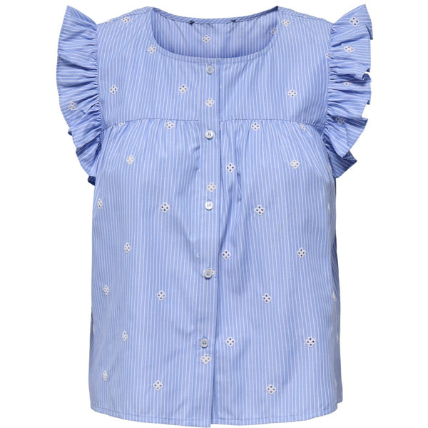 ONLY ONLY dam top ONLAMANDA Top Coronet Blue WHITE