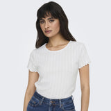 ONLY ONLY dam top ONLCARLOTTA Top White