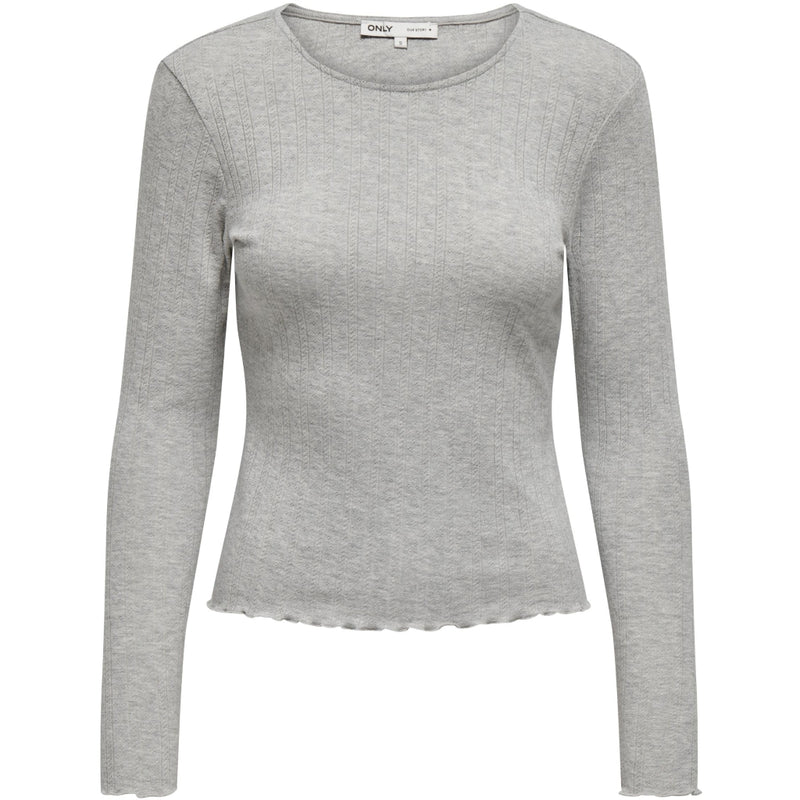 ONLY ONLY dam top ONLCARLOTTA Top Light Grey Melange