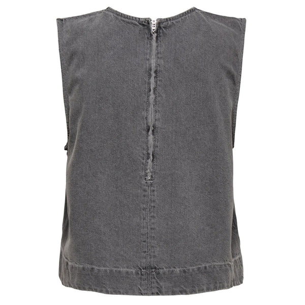 ONLY ONLY dam top ONLDORSI Top Medium Grey Denim