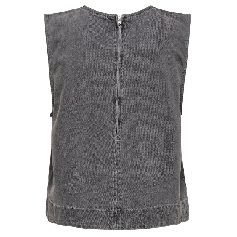 ONLY ONLY dam top ONLDORSI Top Medium Grey Denim
