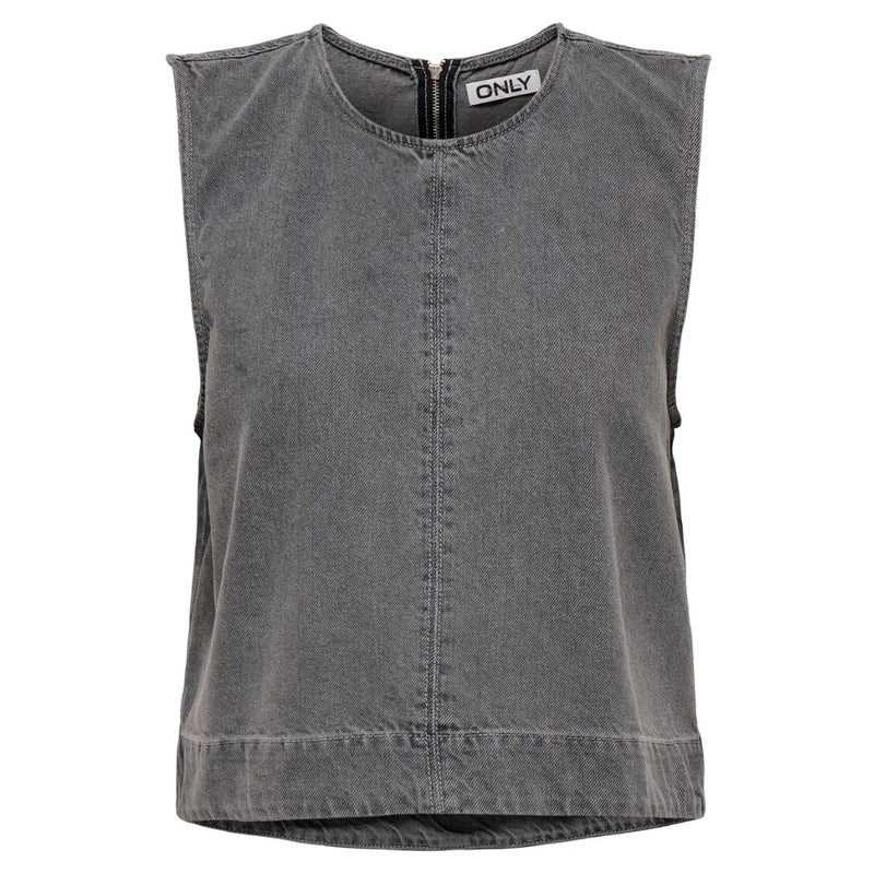 ONLY ONLY dam top ONLDORSI Top Medium Grey Denim