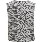 ONLY ONLY dam top ONLDORSI Top Light Grey Denim ZEBRA