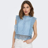 ONLY ONLY dam top ONLKARO Top Cashmere Blue