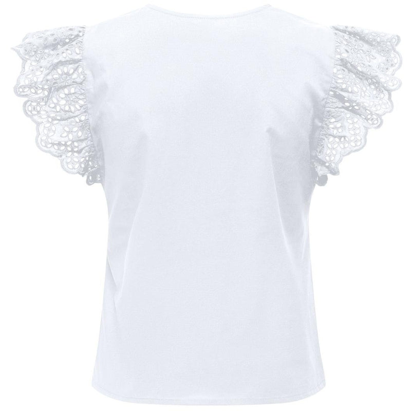 ONLY ONLY dam top ONLLOU Top Bright White