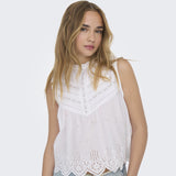 ONLY ONLY dam top ONLLOU Top Bright White