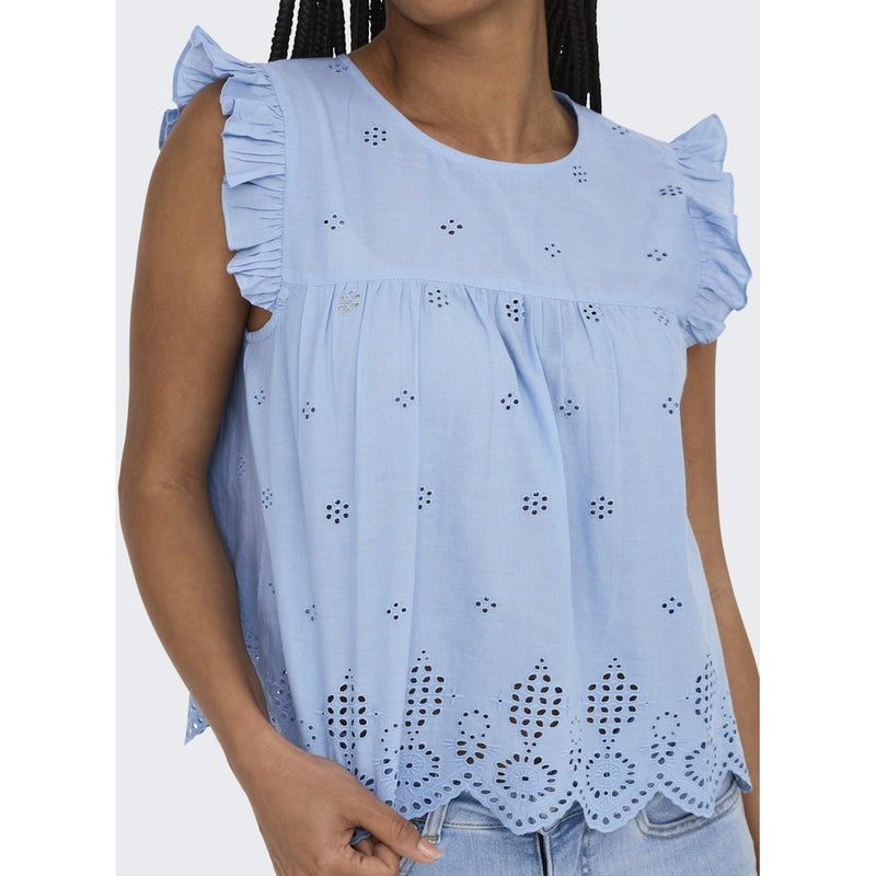 ONLY ONLY dam top ONLSILLA Top Bel air blue