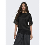 ONLY ONLY dam topp ONLINDONA T-shirt Black