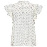 ONLY ONLY dam topp ONLKATTI Top Cloud Dancer CLARA FLOWER