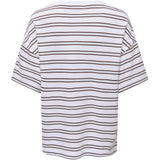 ONLY ONLY dam topp ONLLISA Top Cloud Dancer BLUE / BROWN