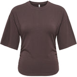 ONLY ONLY dam topp ONLMIST T-shirt Coffee Bean