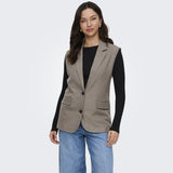ONLY ONLY dam väst ONLLINDA Vest Major Brown Melange