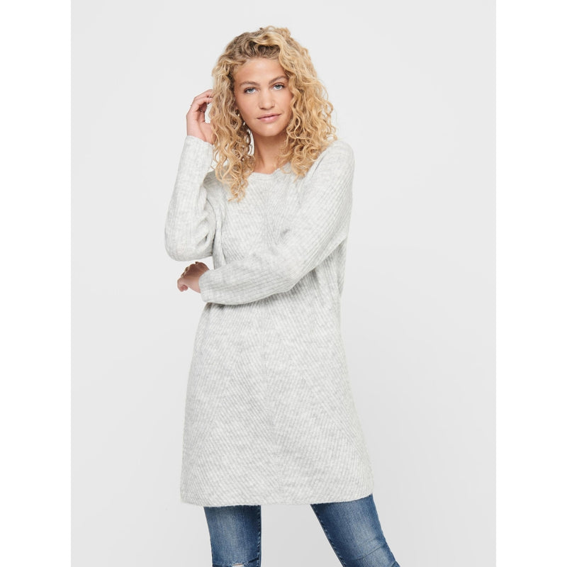 ONLY ONLY dam klänning CAROL Dress Light Grey Melange