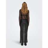 ONLY ONLY dam klänning ONLDONNA Dress Black SEQUINS= BLACK AND SILVER