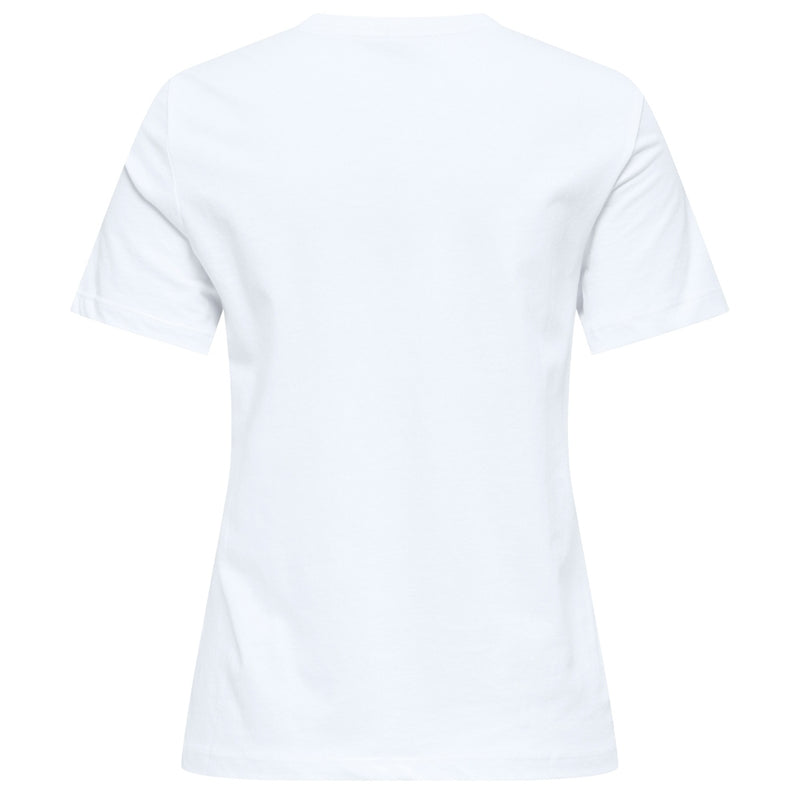 ONLY ONLY dam t-shirt ONLKETTY T-shirt Bright White HEART