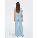 ONLY ONLY dam topp ONLCHARIS Top Light Blue Denim